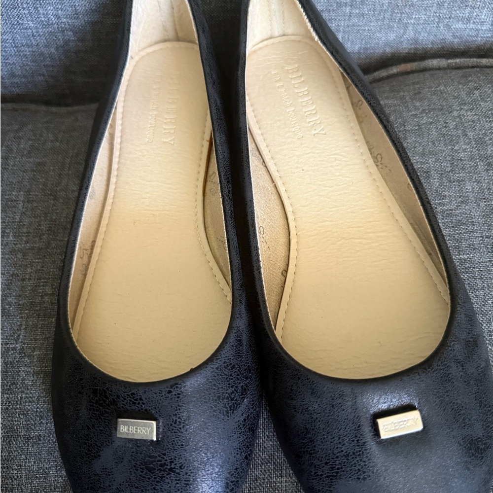 Bill berry Black Leather Loafers